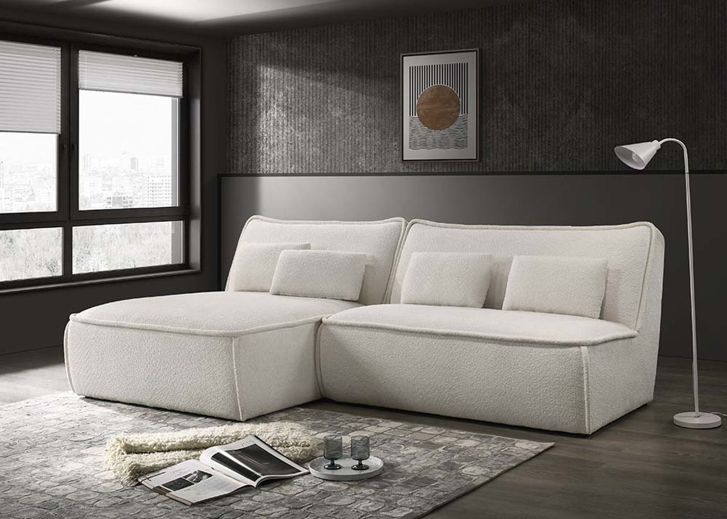 Zen-Sectional- GT white