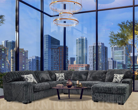 Alison Hugo boss grey sectional