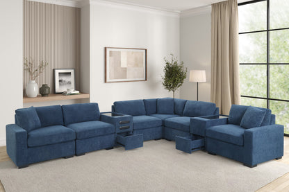 HH Barista 8PC Modular Sectional | w/Bluetooth Speaker |