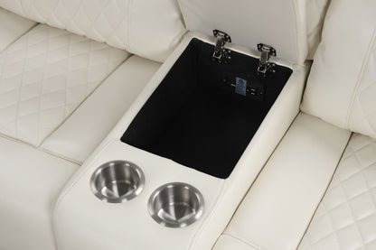 LED Sectional/w Bluetooth speaker and charger port  -s1