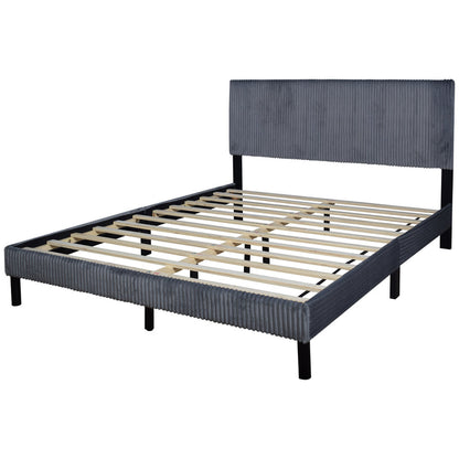 HH 150 Platform Bed |Gray| Full Only