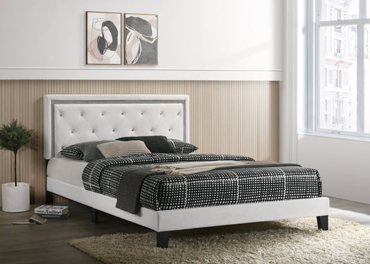 HH 910 PU Platform | White | Queen, King