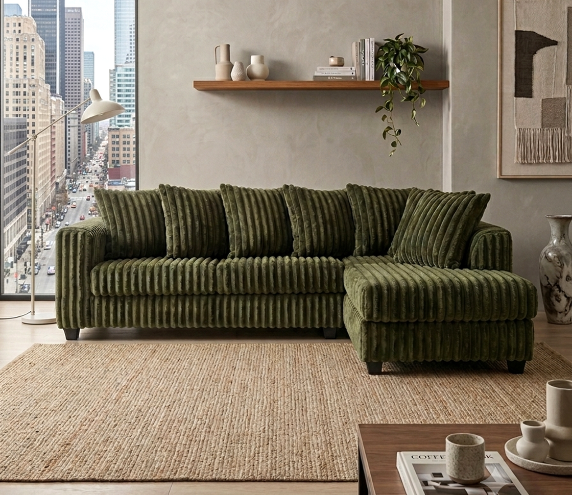 HH 510 Olive Sectional