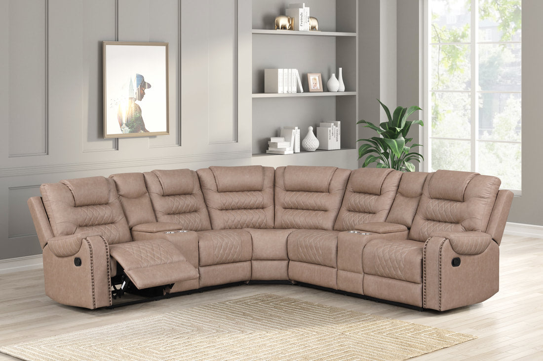 Jordon4 - Reclining Sectional **NEW ARRIVAL** HH