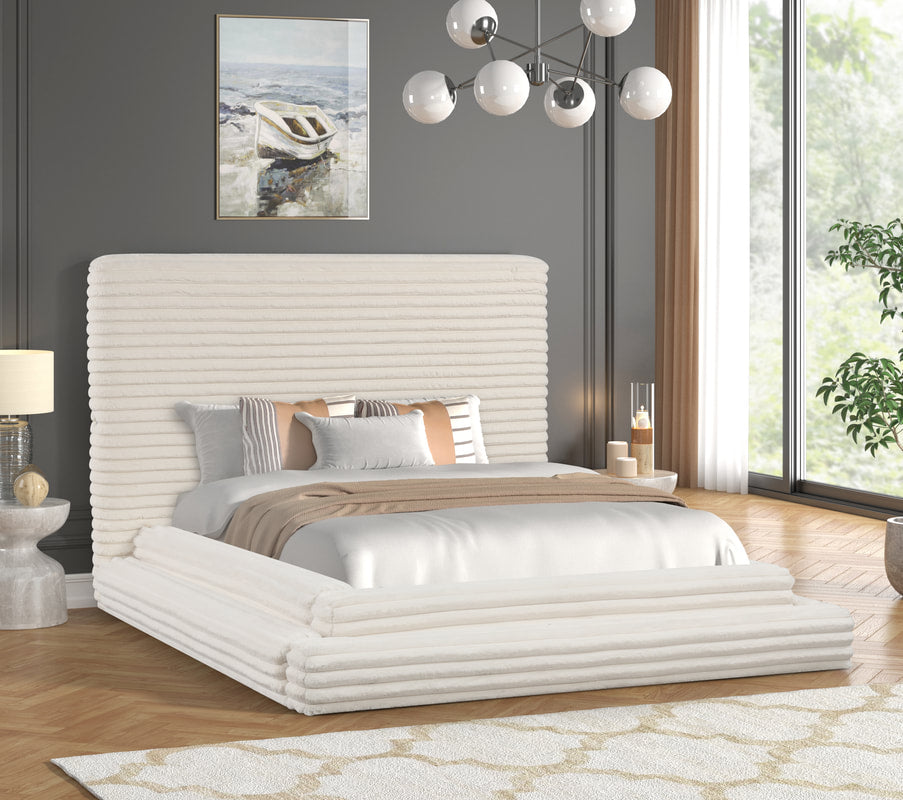 HH Mariah Platform | Beige | Queen, King