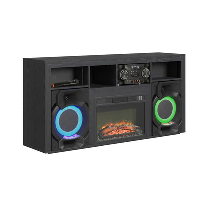 Bluetooth karaoke Black TV Stand