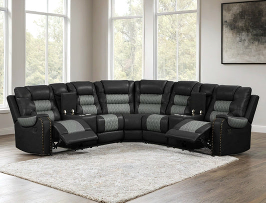 Jordon2 - Reclining Sectional **NEW ARRIVAL** HH